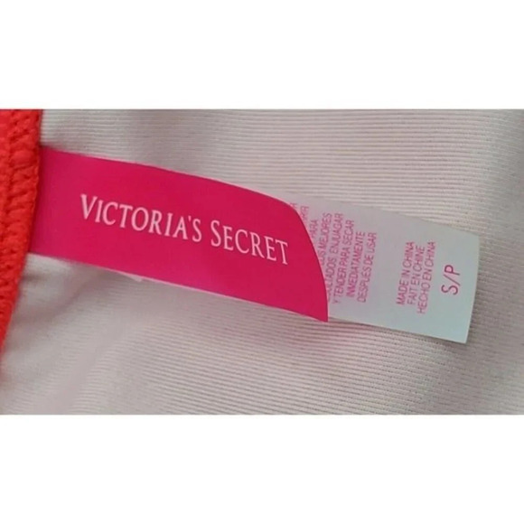 Victoria Secret Swim Bikini Bottom Hot Pink Animal - Picture 4 of 5